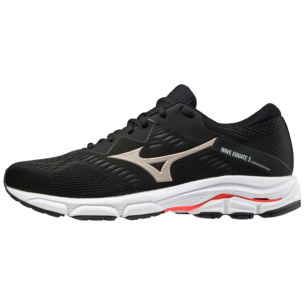 Scarpe Running Mizuno Wave Equate 5 Uomo - Nere/Oro/Rosse - 74698-TISO